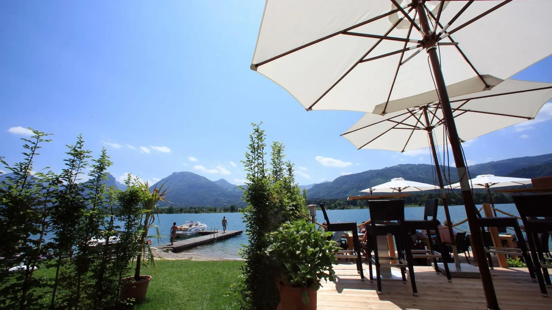 7 Zentrale Hotels am Wolfgangsee nahe der Abarena Sankt Gilgen